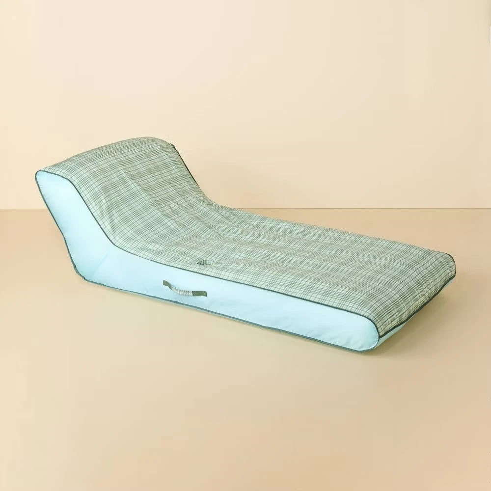 Layered Plaid Inflatable Pool Lounger - Hearth & Hand Magnolia, Target